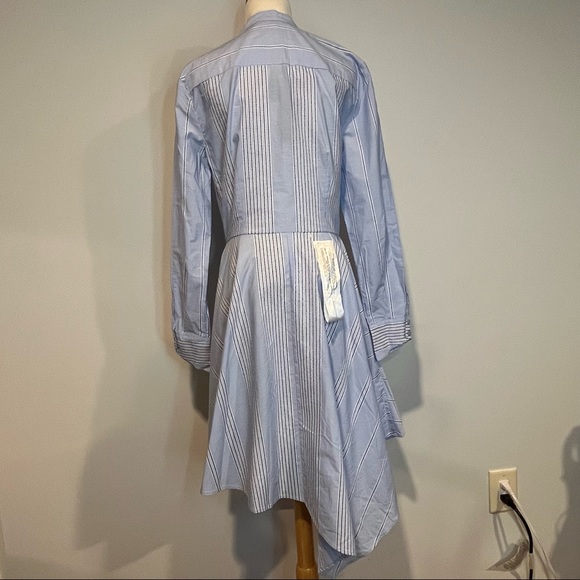 BCBGMaxazria Rayanne Asymmetrical Shirt Casual Maxi Dress NWT - Picture 7 of 11